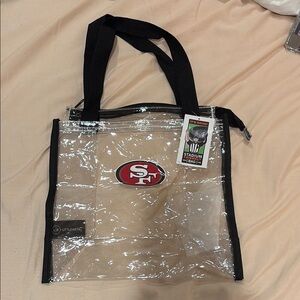 Transparent/Clear San Francisco 49ers (Niners) Stadium Bag